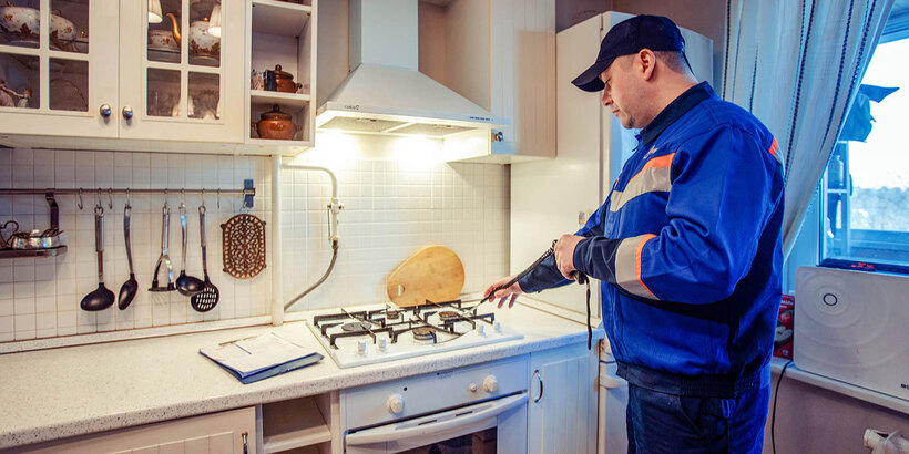 Более половины газовых плит проверили в Москве с начала года