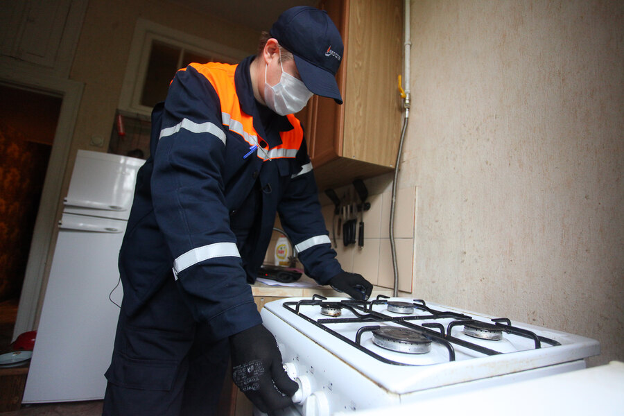 Техническое обслуживание газовой плиты