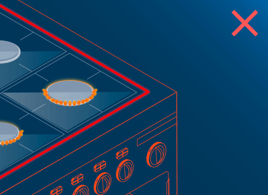 Некорректное горение газа